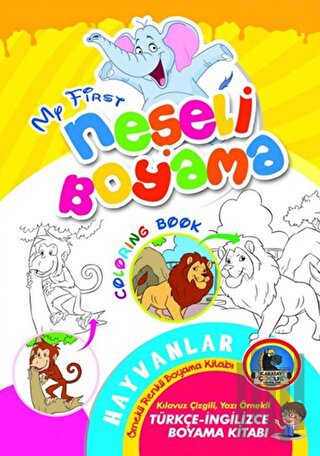 Neşeli Boyama - Örnekli Renkli (8 Kitap) | Kitap Ambarı