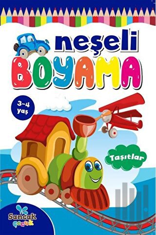 Neşeli Boyama - Taşıtlar | Kitap Ambarı