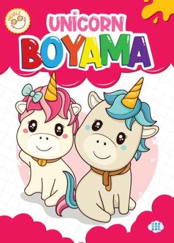 Neşeli Unicorn Boyama | Kitap Ambarı