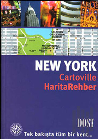 New York Cartoville Harita Rehber (Ciltli) | Kitap Ambarı