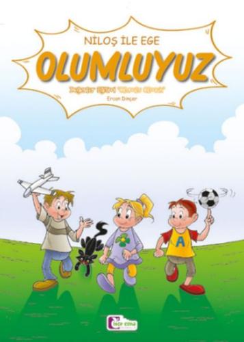 Niloş İle Ege - Olumluyuz 35*50 Kuşe Kağıt -Renkli Hikaye | Kitap Amba