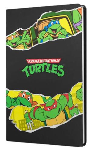 Ninja Turtles Sert Kapak Butik Defter Siyah | Kitap Ambarı