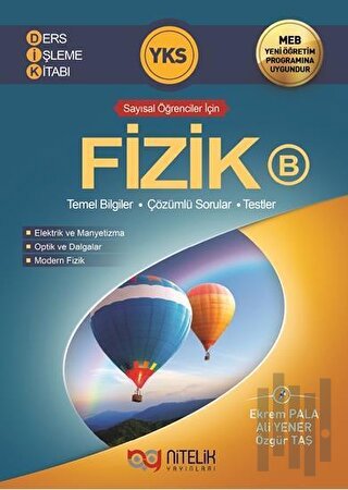 Nitelik YKS TYT AYT Fizik B Ders İşleme Kitabı | Kitap Ambarı