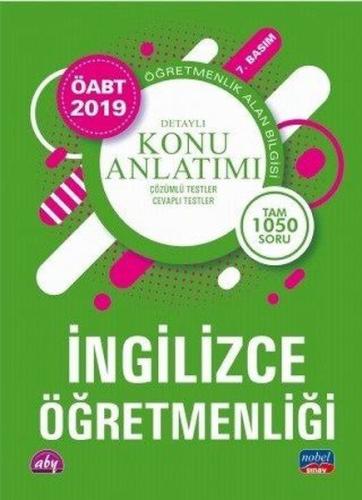 Nobel 2019 ÖABT İngilizce Öğretmenliği Detaylı Konu Anlatımı (Yeni) | 