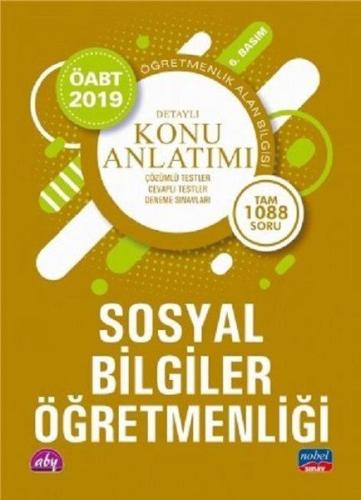 Nobel 2019 ÖABT Sosyal Bilgiler Öğretmenliği - Detaylı Konu Anlatımı (