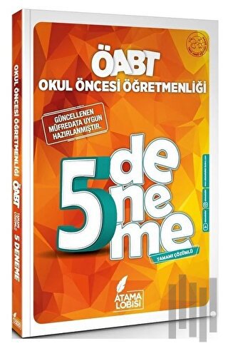 ÖABT Okul Öncesi Öğretmenliği 5 Deneme Çözümlü | Kitap Ambarı