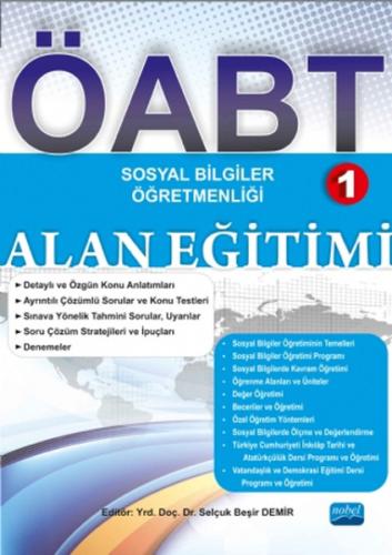 ÖABT Sosyal Bilgiler Öğretmenliği Alan Eğitimi - 1 | Kitap Ambarı