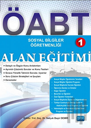 ÖABT Sosyal Bilgiler Öğretmenliği Alan Eğitimi - 1 | Kitap Ambarı