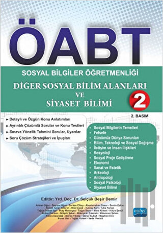 ÖABT Sosyal Bilgiler Öğretmenliği Diğer Sosyal Bilim Alanları ve Siyas