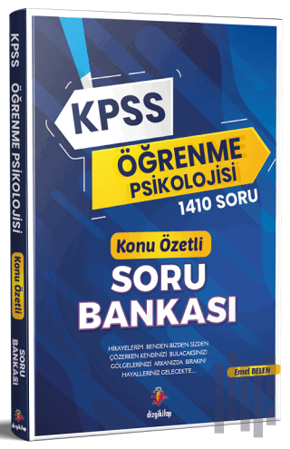 Öğrenme Psikolojisi 1410 Çözümlü Eğitim Bilimleri Soru Bankası | Kitap