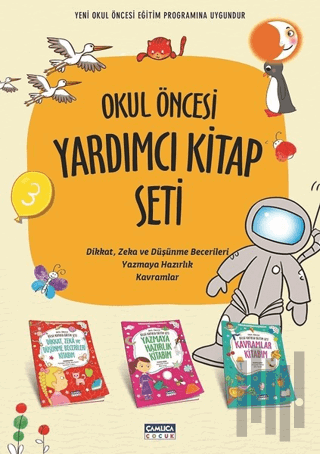 Okul Öncesi Yardımcı Kitap Seti (3 Kitap Takım) | Kitap Ambarı