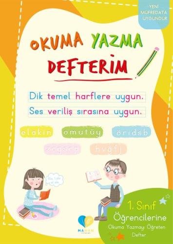 1. Sınıflar için Okuma Yazma Defterim | Kitap Ambarı