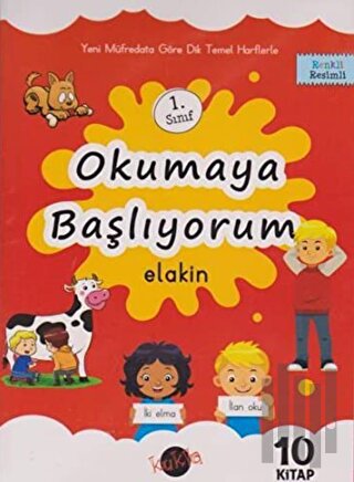 Okumaya Başlıyorum - Elakin Set (10 Kitap Takım) | Kitap Ambarı