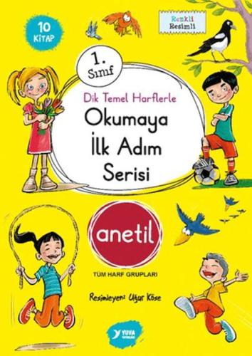 Okumaya İlk Adım Serisi Anetil Düz Yazı (10 Kitap) | Kitap Ambarı