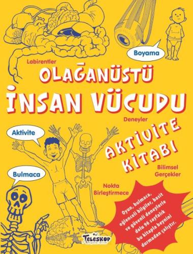 Olağanüstü İnsan Vücudu Aktivite Kitabı | Kitap Ambarı