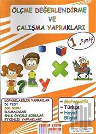 Ölçme Değerlendirme ve Çalışma Yaprakları 1. Sınıf | Kitap Ambarı