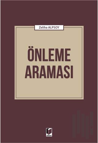 Önleme Araması | Kitap Ambarı