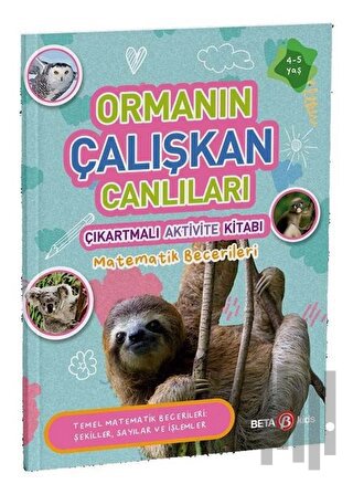 Ormanın Çalışkan Canlıları - Çıkartmalı Aktivite Kitabı | Kitap Ambarı