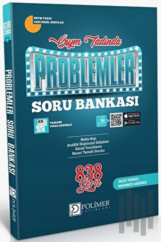 ÖSYM Tadında Tamamı Video Çözümlü Problemler Soru Bankası (838 Soru) |