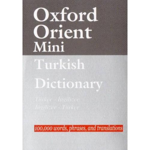 Oxford Orient Mini Turkish Dictionary | Kitap Ambarı