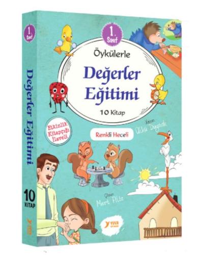 1. Sınıf Öykülerle Değerler Eğitimi Seti (10 Kitap Takım) | Kitap Amba