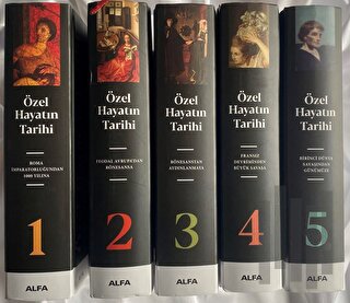 Özel Hayatın Tarihi Seti - 5 Kitap Takım (Ciltli) | Kitap Ambarı