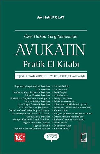 Özel Hukuk Yargılamasında Avukatın Pratik El Kitabı (Ciltli) | Kitap A