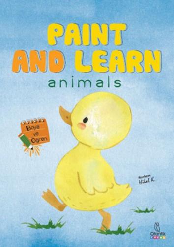 Paint and Learn - Animals | Kitap Ambarı