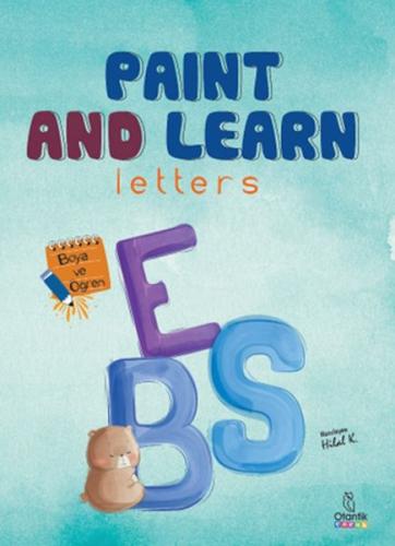 Paint and Learn - Letters | Kitap Ambarı