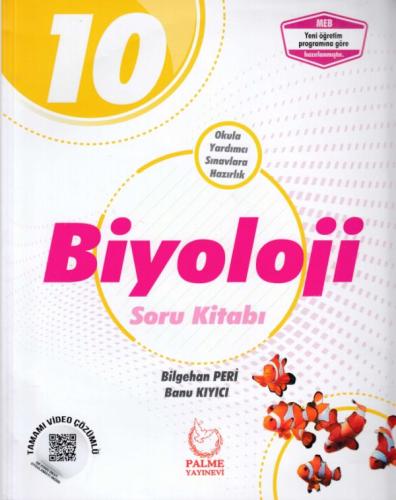 Palme 10. Sınıf Biyoloji Soru Kitabı (Yeni) | Kitap Ambarı