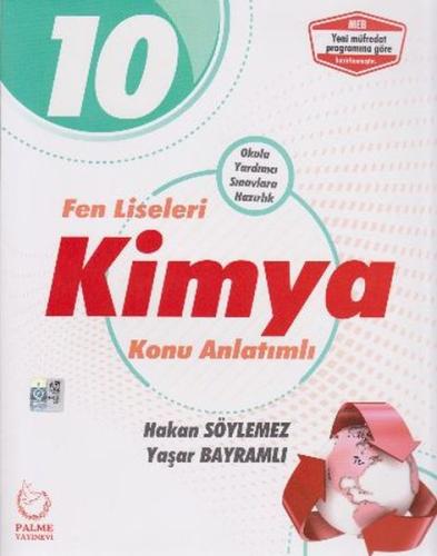 Palme 10. Sınıf Fen Liseleri Kimya Konu Anlatımlı (Yeni) | Kitap Ambar