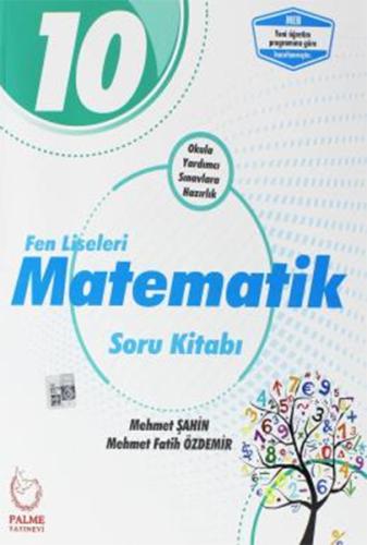 Palme 10.Sınıf Fen Liseleri Matematik Soru Kitabı (Yeni) | Kitap Ambar