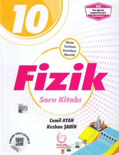 Palme 10. Sınıf Fizik Soru Kitabı (Yeni) | Kitap Ambarı