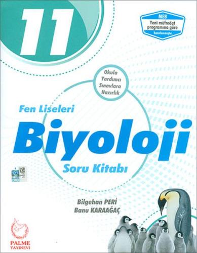 Palme 11.Sınıf Fen Liseleri Biyoloji Soru Kitabı (Yeni) | Kitap Ambarı