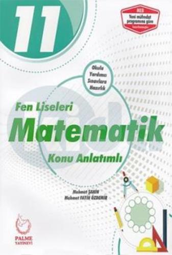 Palme 11.Sınıf Fen Liseleri Matematik Konu Anlatımlı (Yeni) | Kitap Am