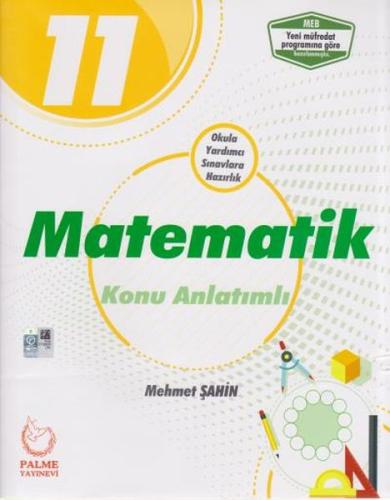 Palme 11. Sınıf Matematik Konu Anlatımlı (Yeni) | Kitap Ambarı