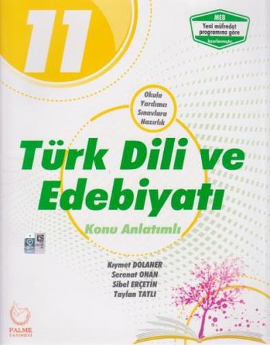 Palme 11. Sınıf Türk Dili ve Edebiyatı Konu Anlatımlı (Yeni) | Kitap A