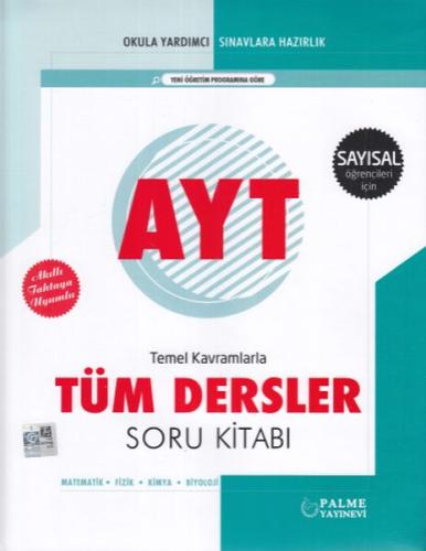 Palme AYT Sayısal Temel Kavramlarla Tüm Dersler Soru Kitabı | Kitap Am