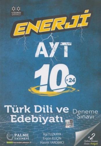 Palme AYT Türk Dili ve Edebiyatı Enerji 10x24 Deneme Sınavı | Kitap Am