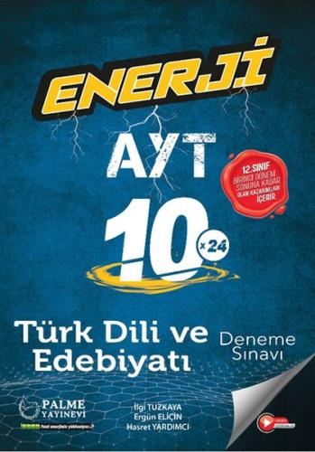 Palme Enerji Ayt Türk Dili Ve Edebiyatı 10 Deneme Sınavı | Kitap Ambar