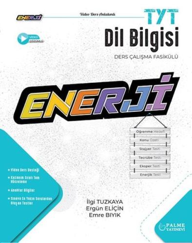 Palme Enerji Tyt Dil Bilgisi Ders Çalışma Fasilülü | Kitap Ambarı