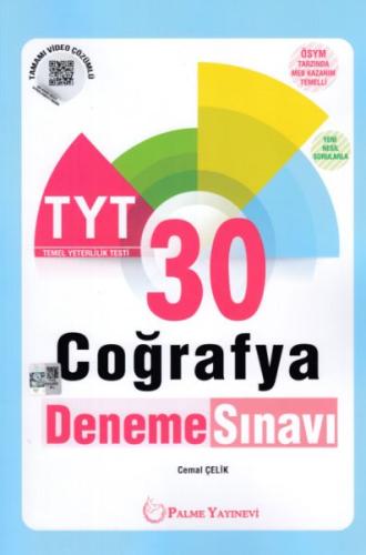 Palme TYT Coğrafya 30 Deneme Sınavı | Kitap Ambarı