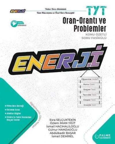 TYT Enerji Oran-orantı ve Problemler Konu Özetli Soru Fasikülü | Kitap