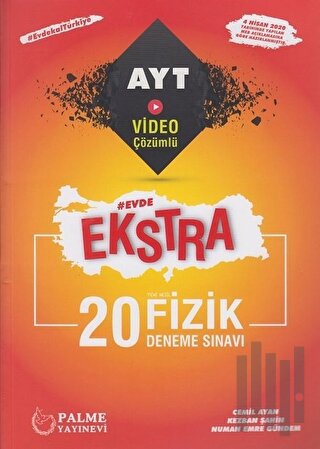 Palme YKS AYT Ekstra Fizik 20 Deneme Sınavı | Kitap Ambarı