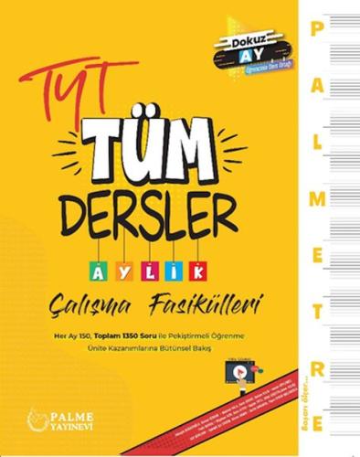 Palmetre Tyt Tüm Dersler Aylık Çalışma Fasikülleri | Kitap Ambarı