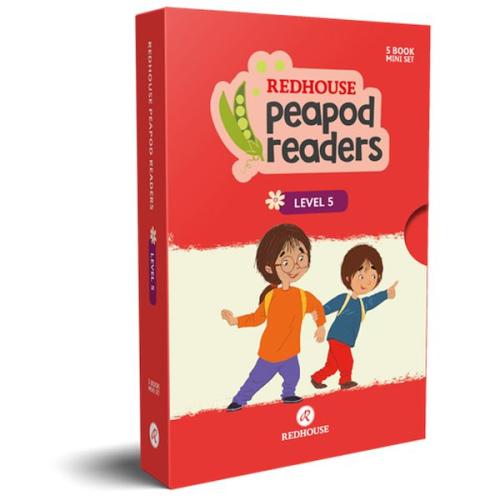 Redhouse Peapod Readers İngilizce Hikaye Seti 5 Kutulu Ürün | Kitap Am