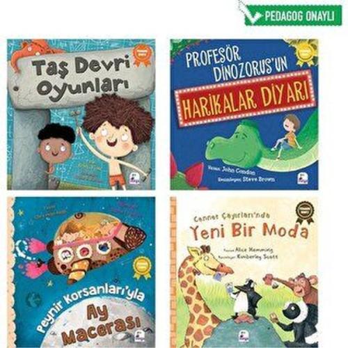 Pedagog Onaylı Uyku Vakti Hikayeleri Seti 4 (4 Kitap) | Kitap Ambarı