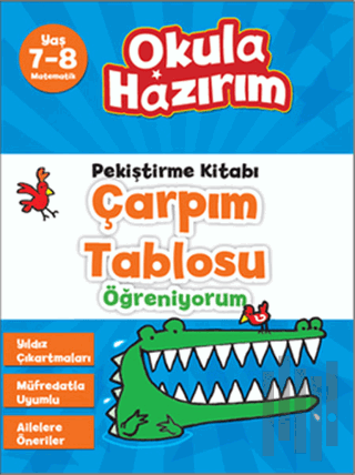 Pekiştirme Kitabı Çaprım Tablosu Öğreniyorum | Kitap Ambarı