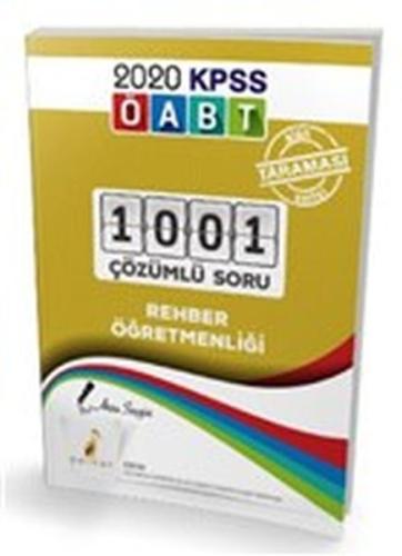 2020 KPSS ÖABT Rehberlik Öğretmenliği Alan Taraması Serisi 1001 Çözüml