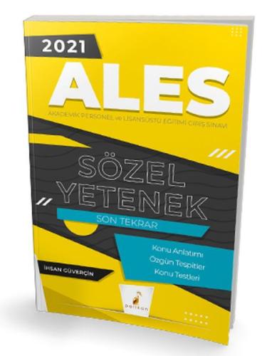 2021 ALES Sözel Yetenek Son Tekrar Konu Anlatımı | Kitap Ambarı